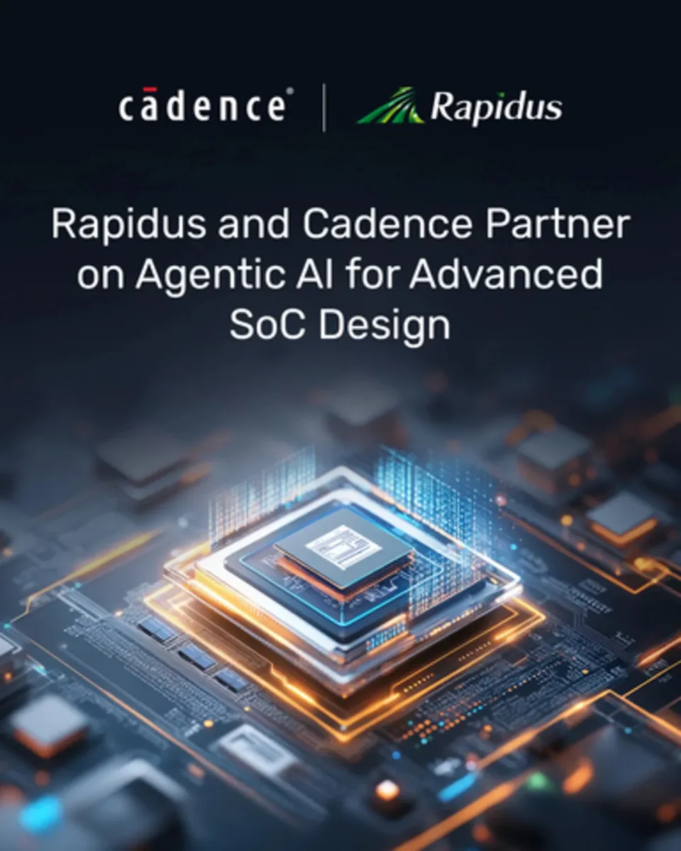 Rapidus、CadenceのInnoStack AIエージェントをチップ設計基盤Raadsに統合