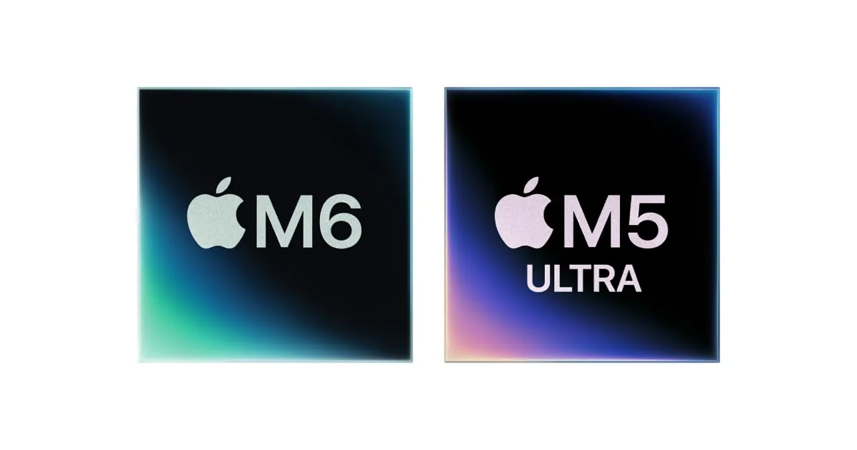 Apple ships its first 2nm chip, M6, and a quad-die M5 Ultra with 512GB unified memory