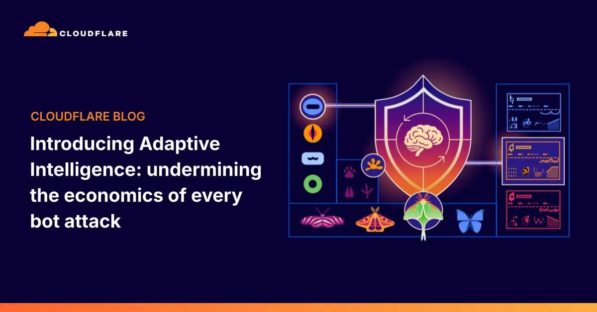Cloudflare's Adaptive Intelligence retrains bot detection continuously on live traffic