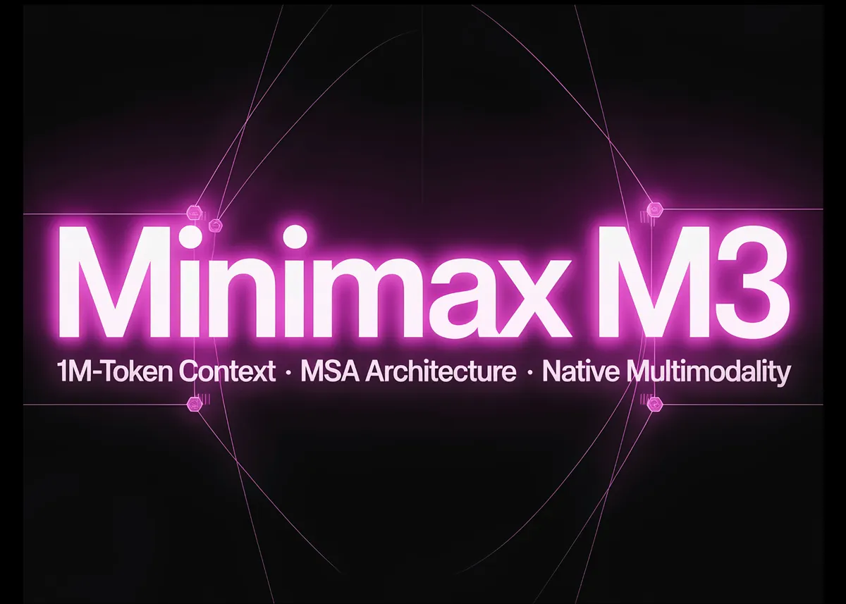 MiniMax M3 scores 59% on SWE-Bench Pro, surpassing GPT-5.5, as the first open-weight model with 1M-token context