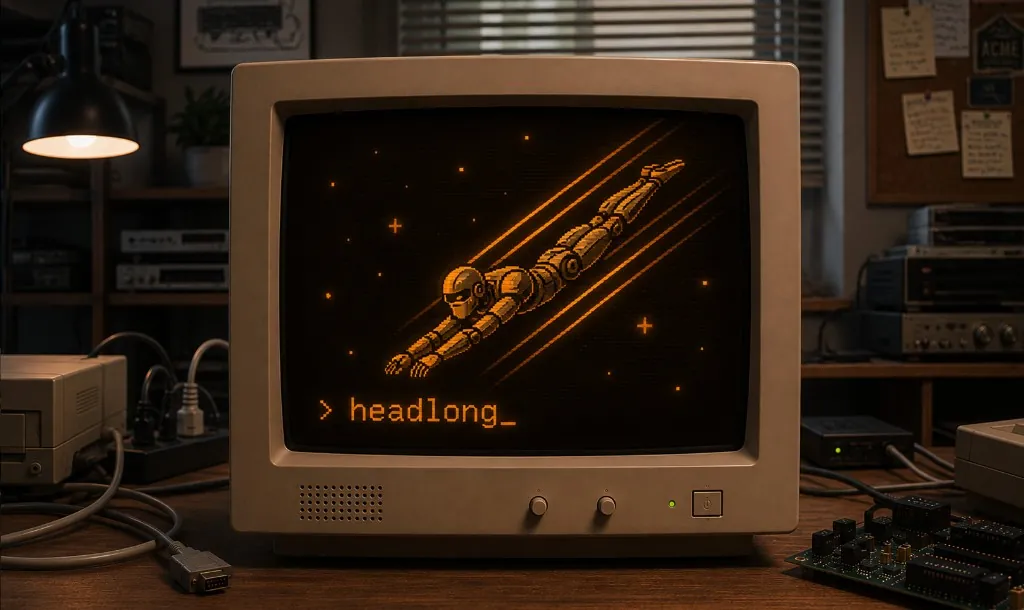 LaudeのHeadlong、1万行未満のBashでエージェントを常時思考