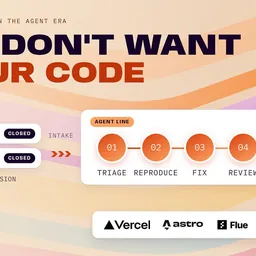 Vercel's AI SDK agents now author 25-35% of merged PRs as top projects close external contributions
