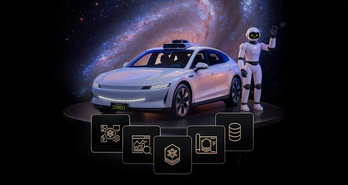 Nvidia and Hugging Face open-source Cosmos 3 Edge, a 4B world model for on-device robot control