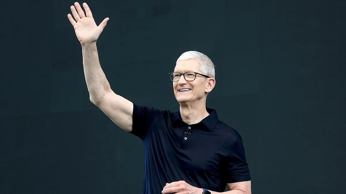 Tim Cook hands Apple to John Ternus after a 15-year, $1T-to-$4.6T run