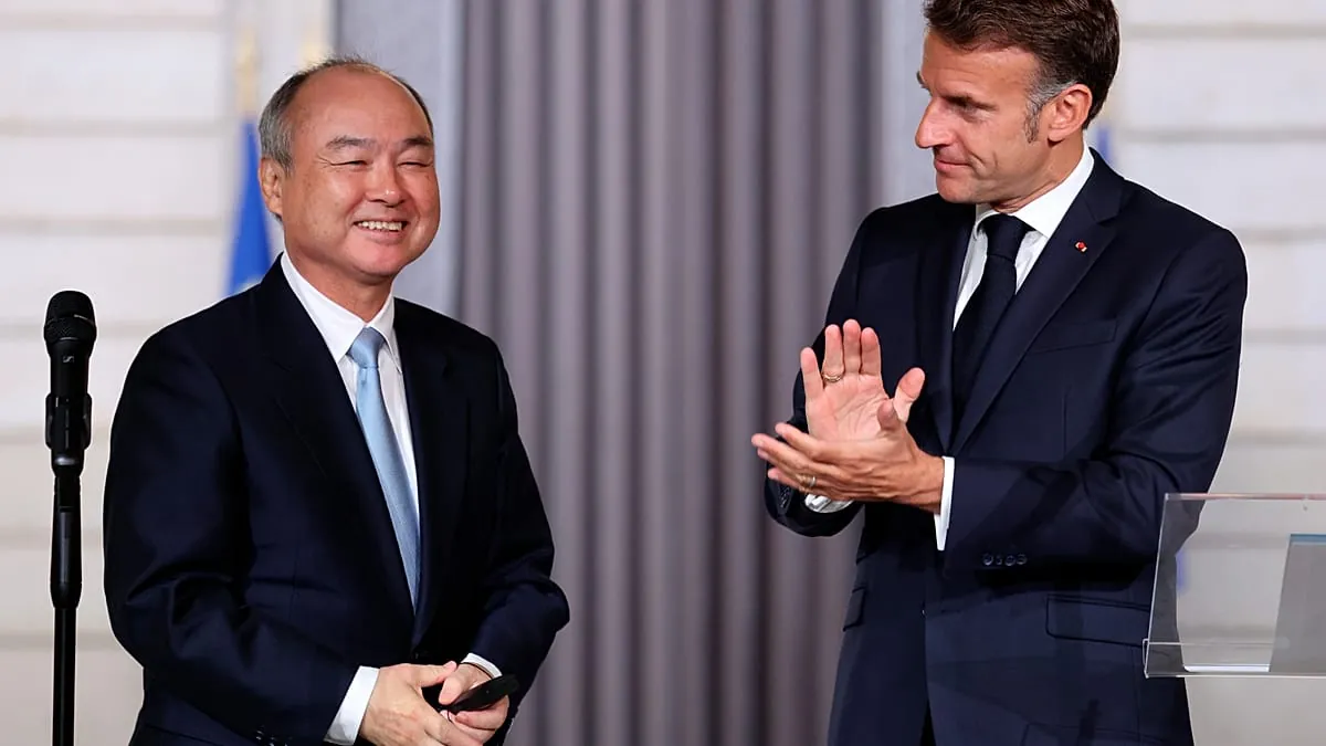 SoftBank pledges €75B to build Europe's largest AI data center cluster in France