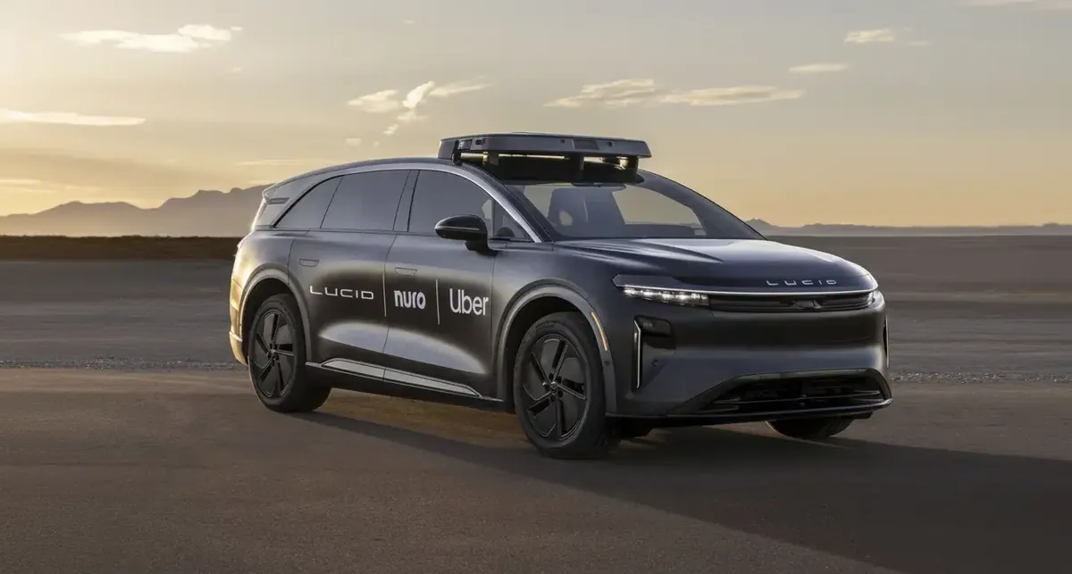 Uber backs Nuro with $500M for a 35,000-robotaxi fleet built on Lucid and Nvidia