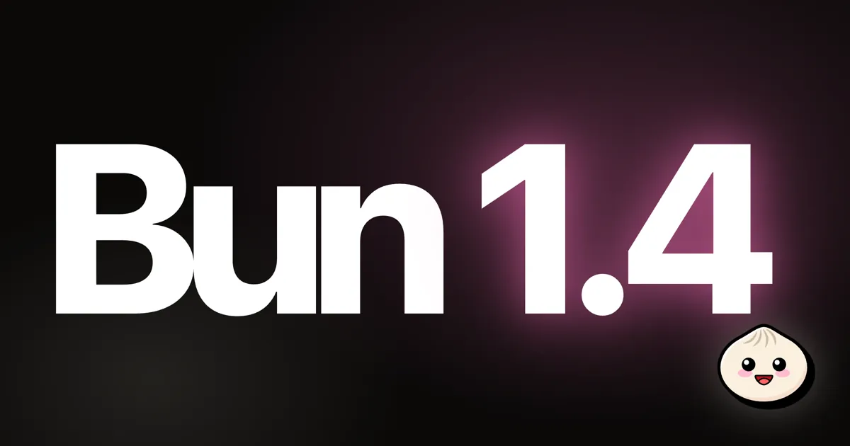 Bun 1.4 rewrites the runtime in Rust and adds 1,517 passing Node.js tests